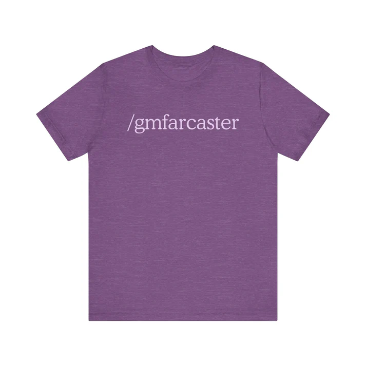 GM Farcaster Unisex Jersey T